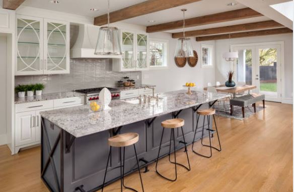 wooden kitchen flooring